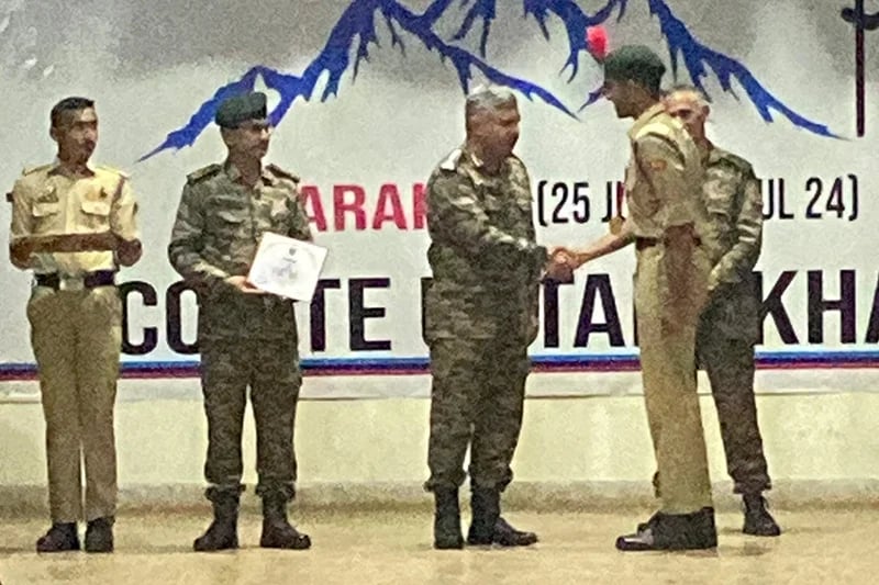 Nitya Rawat Best Cadet Award