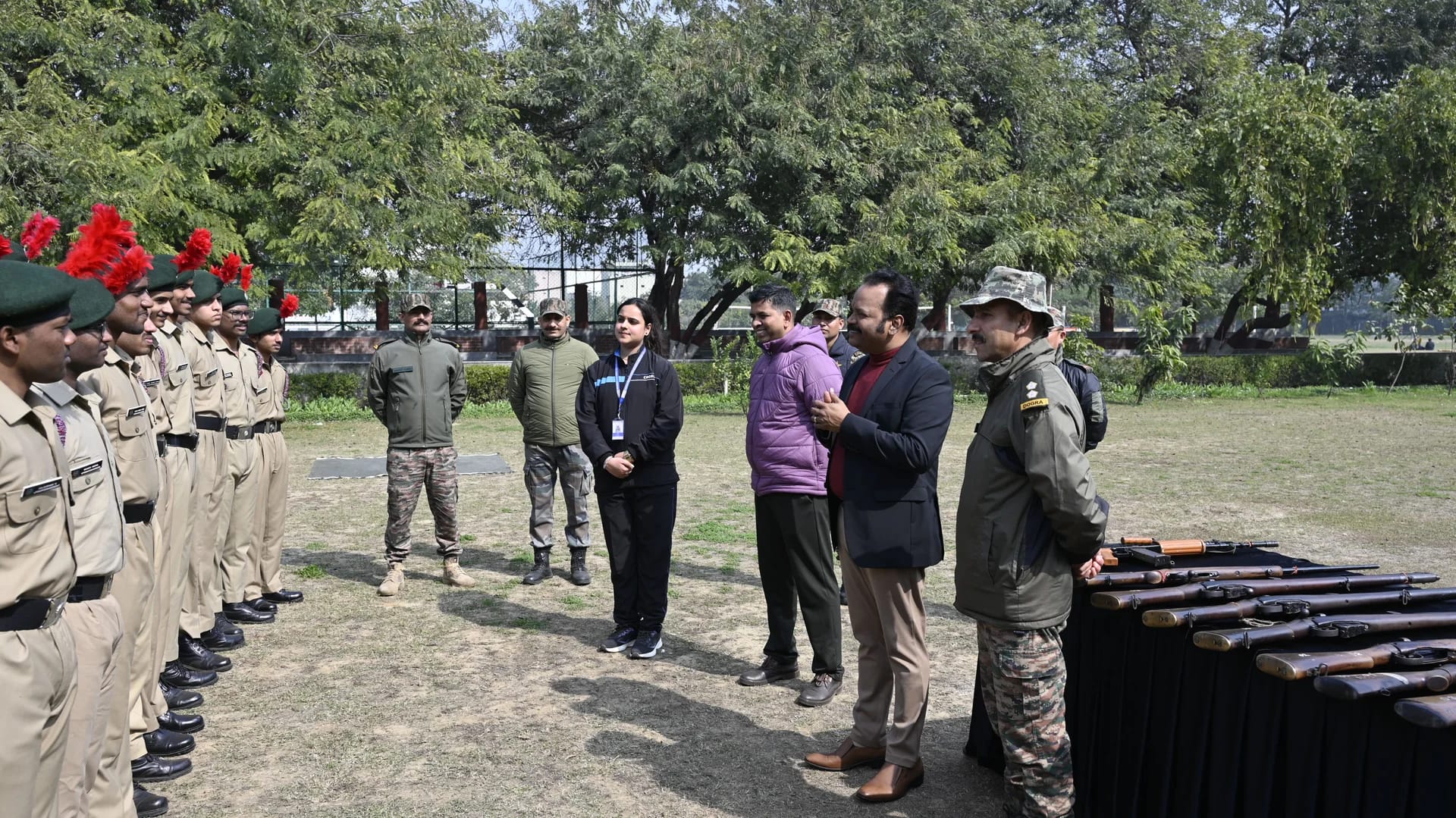 SRMIST NCC Cadets Discipline & Leadership Camp