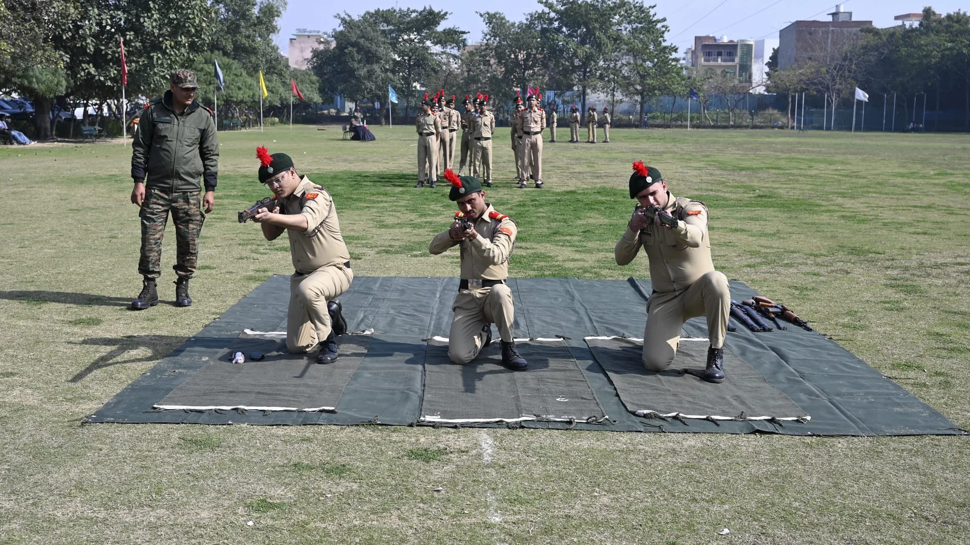 NCC Guard of Honour Ceremony