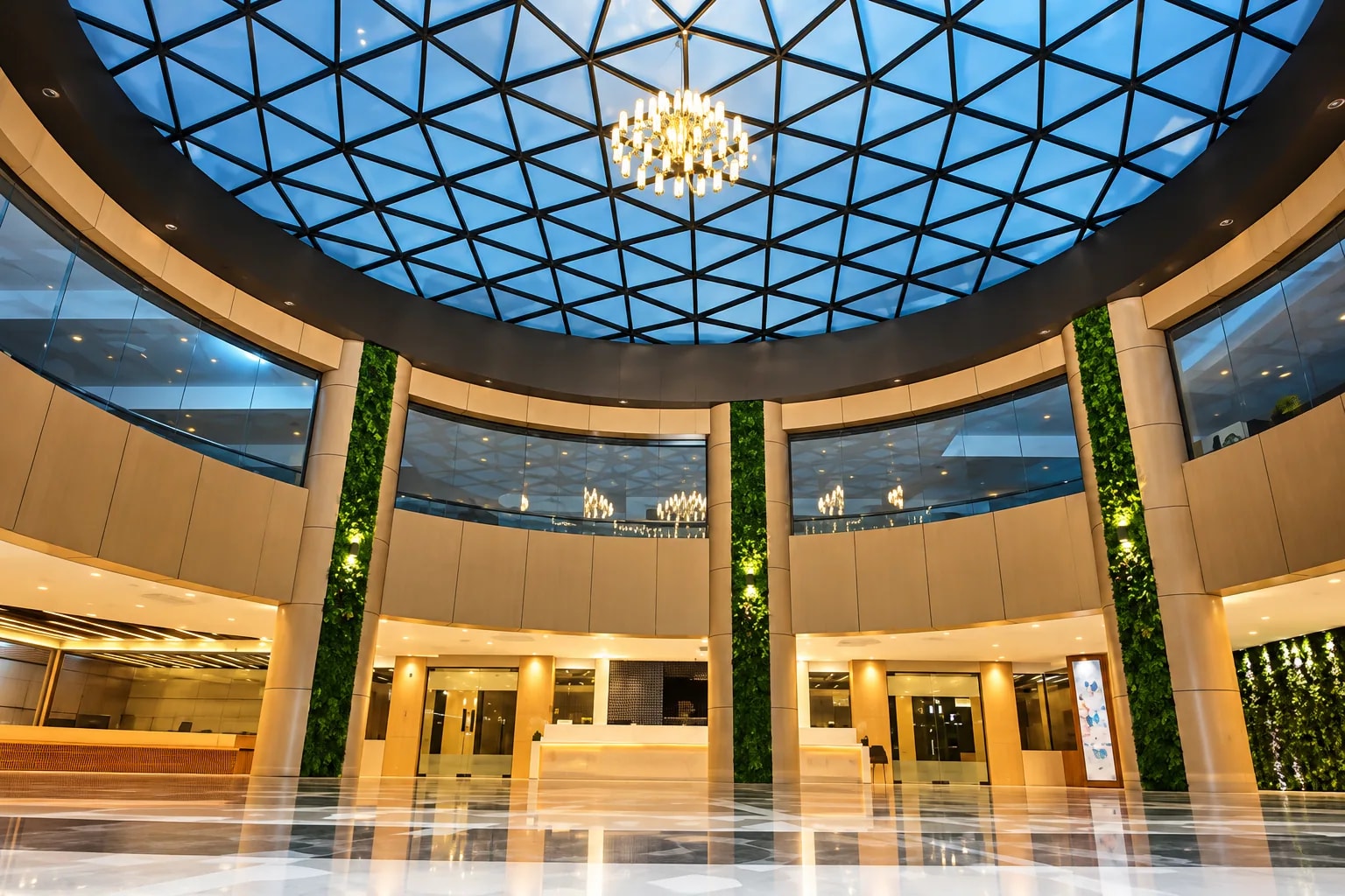 Vendhar Knowledge Centre: Central Atrium & Smart Infrastructure
