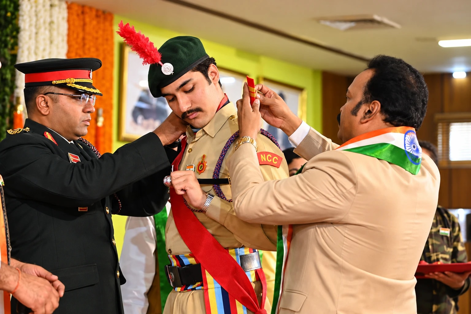 SRMIST NCC Cadets Honoured for Exemplary National Service