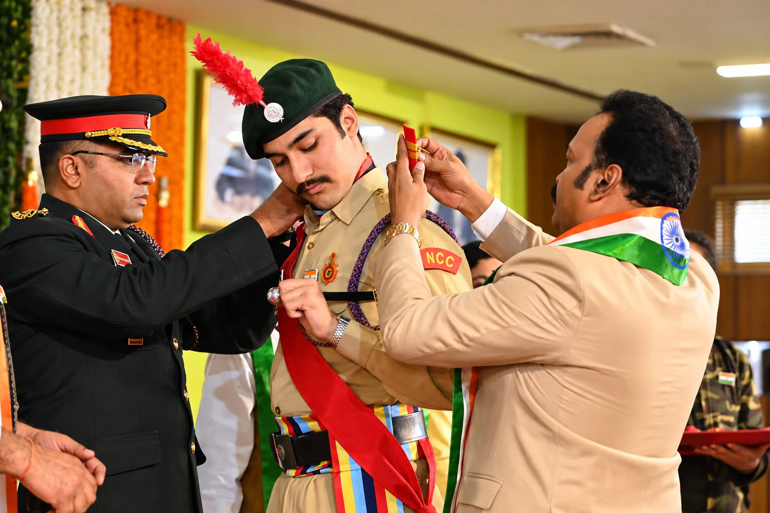 SRMIST NCC Cadets Honoured for Exemplary National Service